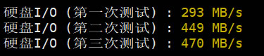 搬瓦工洛杉矶CN2 GIA机IO硬盘读写测试
